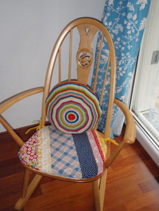 Patchwork seat cover